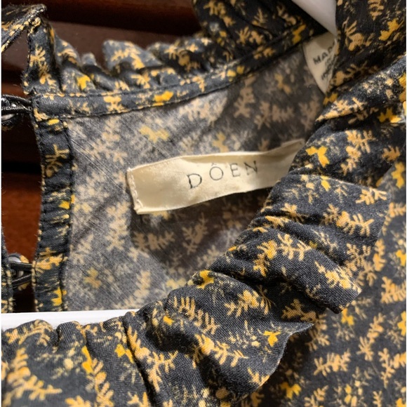 NWOT Doen Bias Maxi Dress in Dandelion - Picture 4 of 4